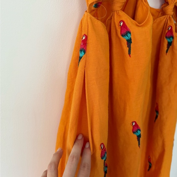 Farm Rio Parrot Embroidered Dress - Picture 4 of 6